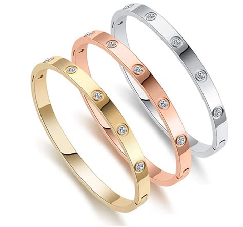 10 Affordable Cartier Love Bracelet Dupes .